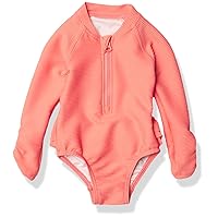 Seafolly Girls' Long Sleeve One Piece Swimsuit