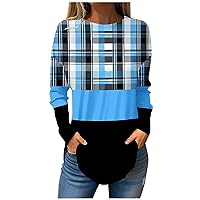 Oversize Tops for Women Shirts for Women Long Sleeve Tee Shirts for Women T Shirts Funny Shirts Black Long Sleeve Shirt Women Top Shirts for Women Tshirts Turquoise M