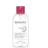 Bioderma Sensibio H2O Micellar Water, Makeup Remover, Gentle for Skin, Fragrance-Free & Alcohol-Free, No Rinse Skincare With Micellar Technology for Normal To Sensitive Skin Types