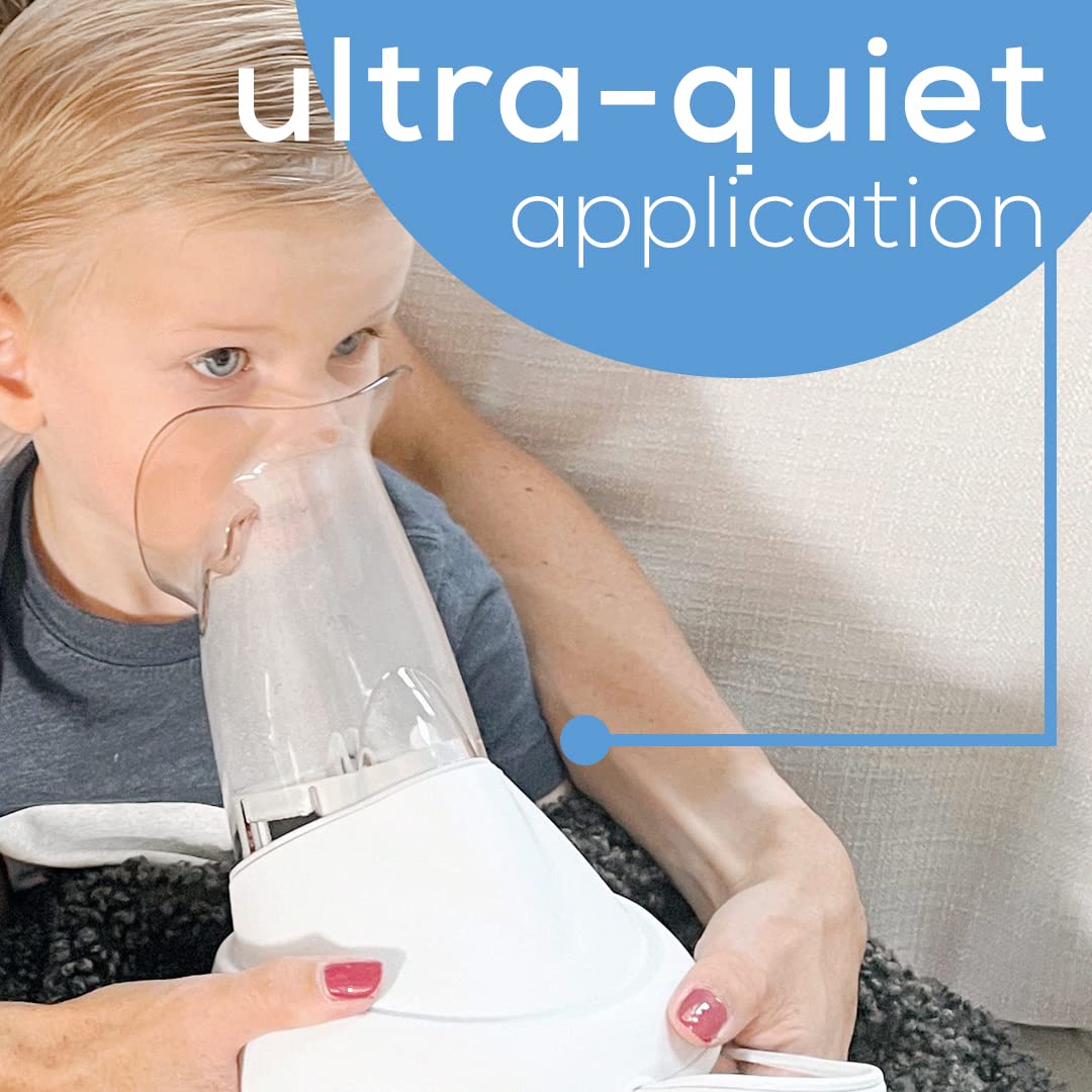 Beurer SI30 Personal Steam Inhaler for Cough and Cold | Face Steamer for Sinus Relief with Flexible Universal Steam Mask and Variable Steam Control