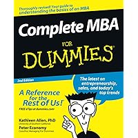 Complete MBA For Dummies Complete MBA For Dummies Paperback Audible Audiobook Kindle Audio CD Digital