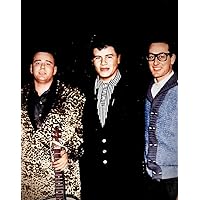 Buddy Holly, Ritchie Valens, The Big Bopper Photograph 8 X 10 - Magnificent 1959 Portrait - Rock and Roll - Day The Music Died - Rare Photo - Poster Art Print
