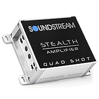 ST4.500D - Soundstream 4-Channel 500W Max Class-D Amplifier
