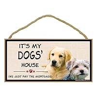 Wood Breed Decorative Mortgage Sign, Dogs