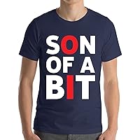 Son of A Bit Computer Science Binary Code IT Tech Programmer T-Shirt