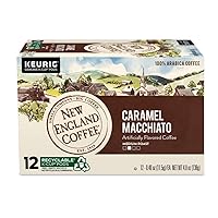Caramel Macchiato Medium Roast Single Serve Pods, 12ct Box (Pack of 1)