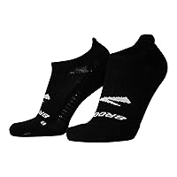 Brooks Ghost No Show Socks I Performance Running Low Profile Socks with Arch Support for Men & Women