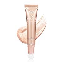Liquid Highlighter, Illuminating Foundation, Lightweight and Easy Blendable Highlighter Makeup, Highlight Glow Finish with Gorgeously Radiant and Glowing Skin, Creamy Highlighter, Vegan & Cruelty-Free, Champagne
