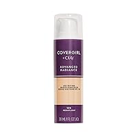 COVERGIRL Advanced Radiance Age Defying Foundation Makeup, Medium Light 135, 1 Ounce (packaging may vary)