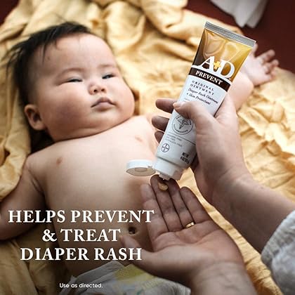 A+D Original Diaper Rash Ointment, Healing Skin Ointment for Dry and Cracked Skin, 16 Ounce (Pack of 1) (Packaging May Vary)