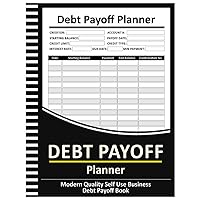 Debt Payoff Planner: Debt Payment Tracker to Pay off Your Credit Card and Organize your Financial Situation, Simple Debt Payoff Tracker - 8.5