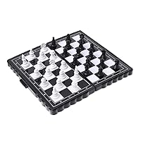 KOCOME Magnetic Travel Chess Set with Folding Chess Board Educational Toys, Travel Size Chess Game Board for Kids and Adults