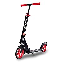 Trick Scooter 2 Wheels Kick Scooter Lean to Steer Easy to Assemble Aluminum Frame for Boys Girls, Max Load 220lbs