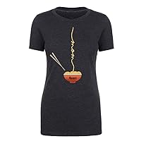 Woman's T-Shirt, Ladies Ramen Noodle Graphic Tees