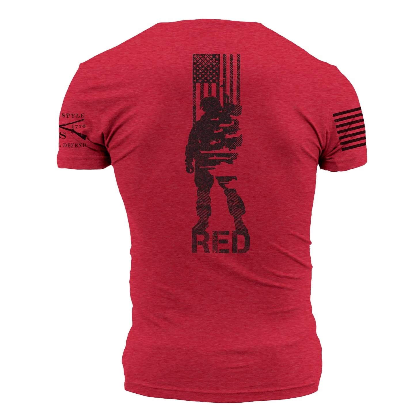 Grunt Style R.E.D. All Forces Men's T-Shirt