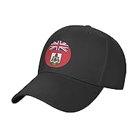 Trucker-Mütze mit Bermuda-Flagge, für Herren und Damen, stilvoll, verstellbare Trucker-Mütze