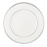 Lenox Dinner Plate Federal Platinum, White