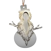 Angel Wing Print Christmas Crafts, Christmas Tree Decorations, Christmas Decorations.