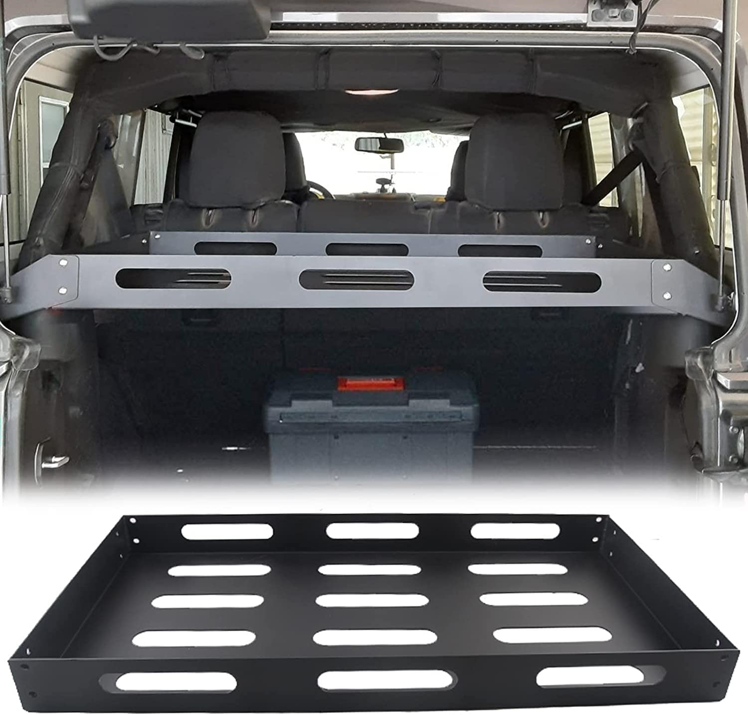 Mua AL4X4 Interior Rear Cargo Basket Rack Aluminum Alloy Shelf Luggage  Storage Carrier Compatible with 2007-2022 Jeep Wrangler JK JKU 4 Doors,  '' x 23'' x '' trên Amazon Mỹ chính hãng 2023 | Giaonhan247
