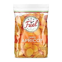 Dried Apricot Fruit Snack by Fuel by Nature, Healthy Snack, No Sugar Added, Dried Fruit Bulk, 2lb Bag