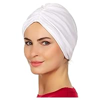 BEEMO Womens Cancer Turban Comfortable Head Cover Keeps Head Warm Indoor/Outdoor