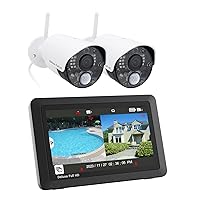 Deluxe VS5802 Security Camera System with 1080p Cameras and 7