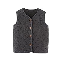 Toddler Infant Girls Boys Solid Warm Thick Spring Winter Sleeveless Vest Clothes Coat 5t Winter Coat