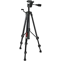 BOSCH BT 150 Compact Tripod with Extendable Height for Use with Line Lasers, Point Lasers, and Laser Distance Measures