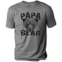 Papa Bear | Father Day Graphic Novelty Funny T-Shirt