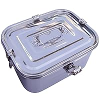 Stainless Steel Rectangular Kimchi Food Storage Container (8L / 271oz / 12