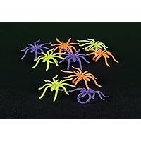Assorted Halloween Spider Plastic Rings - 2