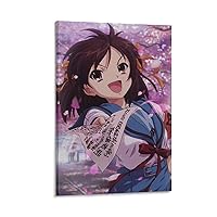 Anime Poster The Disappearance of Haruhi Suzumiya Haruhi Poster Decorative Painting Canvas Wall Art Living Room Posters Bedroom Painting 08x12inch(20x30cm)