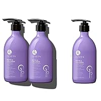 Luseta Biotin Shampoo & Conditioner Set (16.9 oz each) and Biotin Conditioner (16.9 oz) Bundle