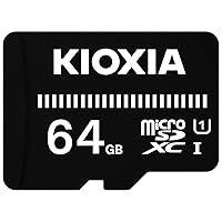 Kioxia KTHN-MW064G Former Toshiba Memory MicroSDXC Card, 64 GB, UHS-I Compatible, Class 10 (Maximum Transfer Rate 50 MB/s), Genuine Japanese Product, Manufacturer's Warranty