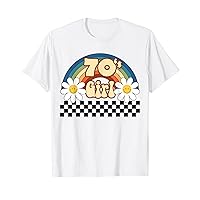 Groovy Hippie Theme Party 70s Girl T-Shirt