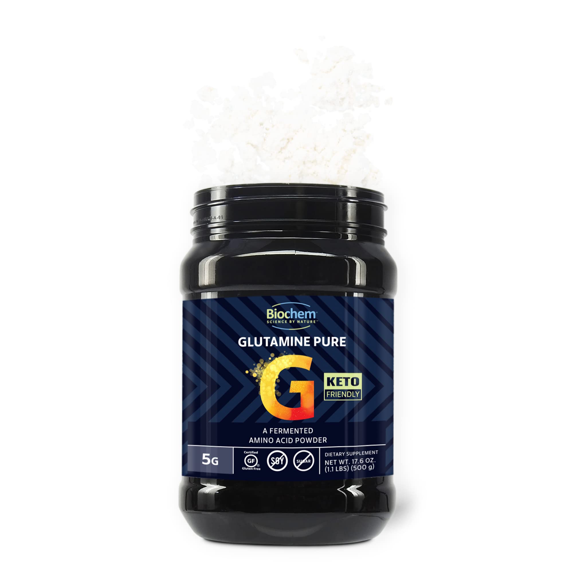 Biochem, Glutamine Pure Powder, 5g of L-Glutamine to Support Muscle Recovery, 17.6 oz