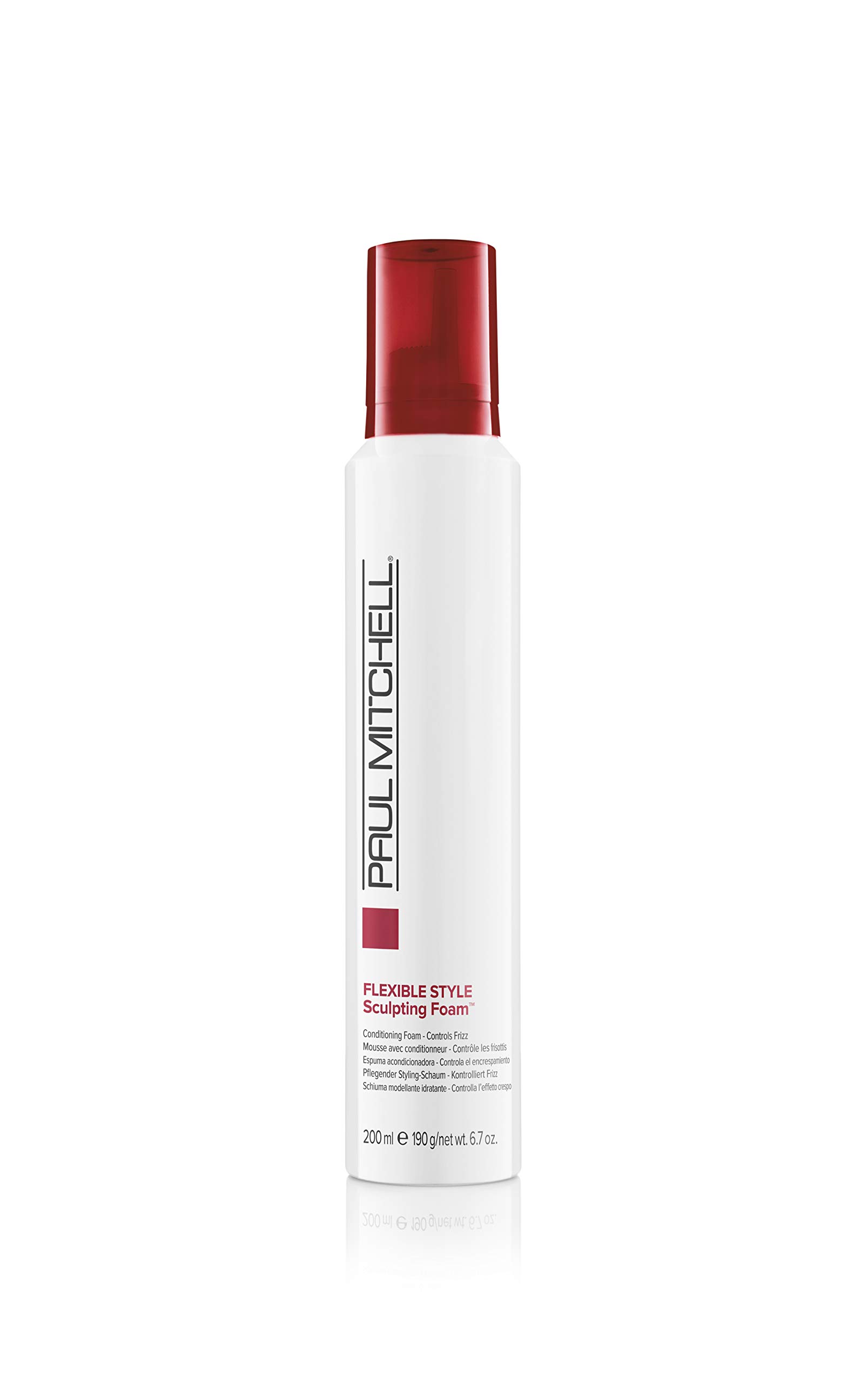 Paul Mitchell Sculpting Foam, Conditions + Controls Frizz, For All Hair Types