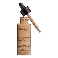 Dermablend Flawless Creator Multi-Use Liquid Foundation Makeup, Full Coverage Lightweight Buildable Foundation, Natural Finish, 1 Fl oz.