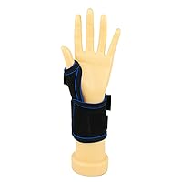 Thermo-Form Thumb Splint with Thermoplastic Insert for Custom Fit & Proper Thumb Positioning, Perfect for Thumb Arthritis, MCP Joint Injuries, Tendonitis and Fractures, Left, X-Small, 6