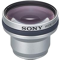 Sony VCLHG0725 Wide Conversion Lens x0.7 for DCR-DVD101, 201, 301, 105, 205, 305, DCR-HC21, 32, 43, 26, 36 & 46 Camcorders