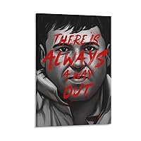 El Chapo Top Drug Dealer in Mexico Gangster Drug Lord Poster (2) Canvas Painting Wall Art Poster for Bedroom Living Room Decor 24x36inch(60x90cm) Frame-style