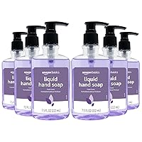 Amazon Basics Original Fresh Liquid Hand Soap, 7.5 Fl Oz (Pack of 6) (Previously Solimo)