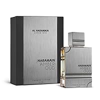 Al Haramain Amber Oud Carbon Edition for Men Eau de Parfum Spray, 3.4 Ounce