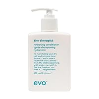 evo The Therapist Hydrating Conditioner - Hydrates, Strengthen and Softens Whilst Improving Shine - Protects Colour Treated Dry Hair, Helps to Detangle