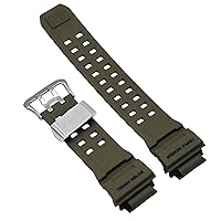 Casio 10455203 Genuine Factory Replacement Resin Watch Band fits GW-9400-3