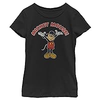 Disney Friends Mickey Retro Girls Standard T-Shirt
