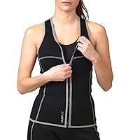 Women's Sauna Sweat Suit Vest for Exercise and Heat Training, Neoprene