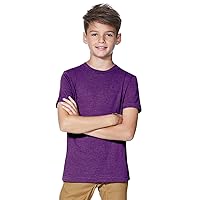 LAT™ Youth 60/40 Cotton/Polyester Vintage Heathered Jersey Short Sleeve Tee