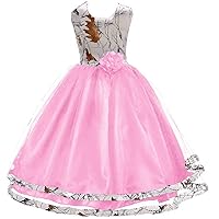 YINGJIABride Puffy Tulle and Snowfall Camo Flower Girl Attire Wedding Guest Bridesmaid Dress